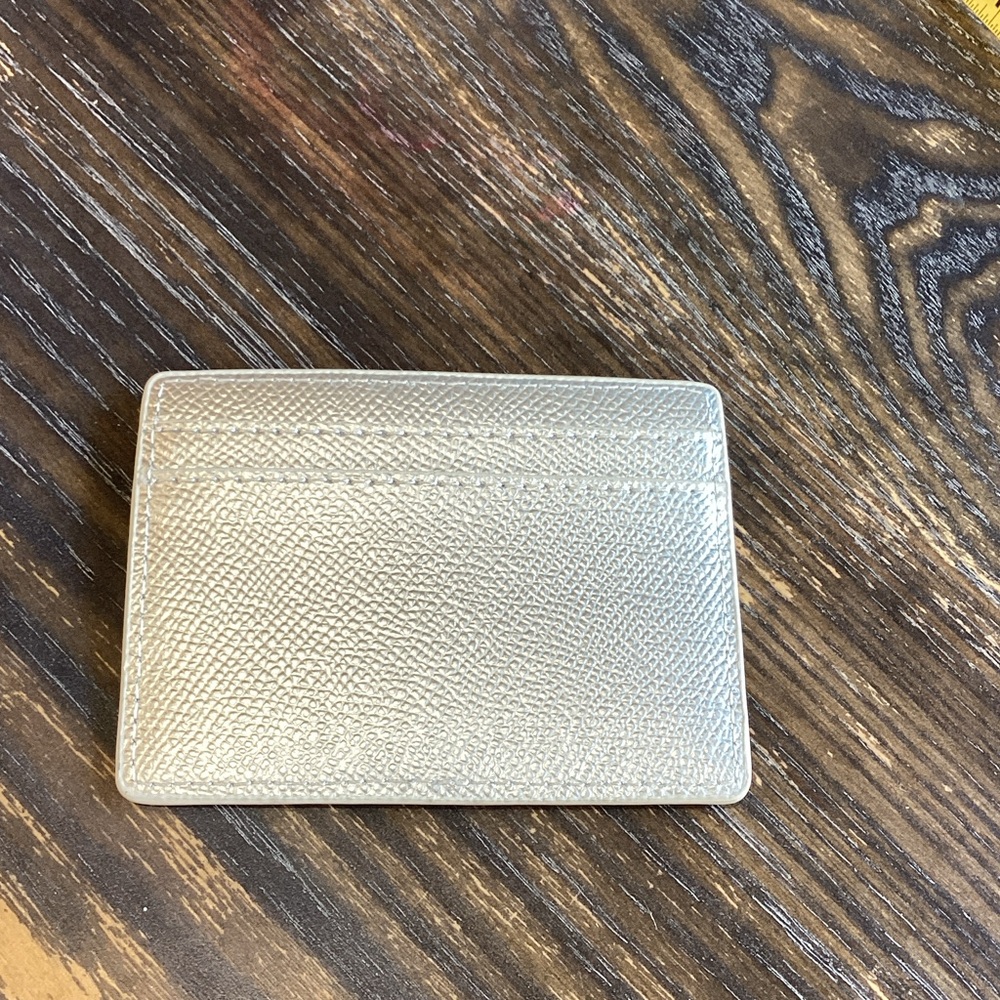 Kurt Geiger Metallic Card Holder - Picture 2 of 7